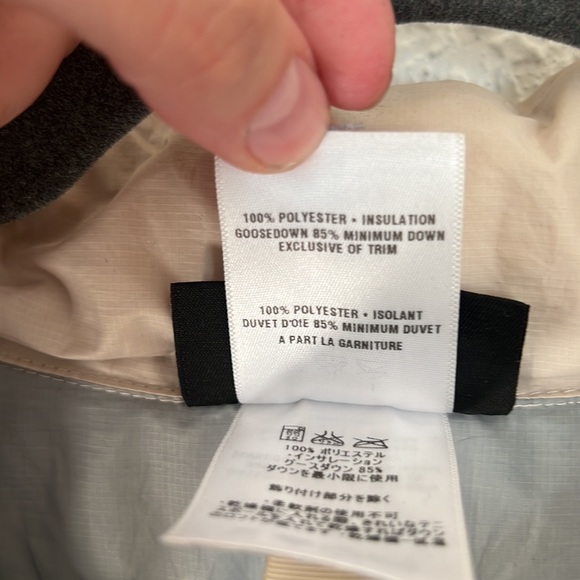 Patagonia Cream Quilted Jacket Size Small - Picture 6 of 8